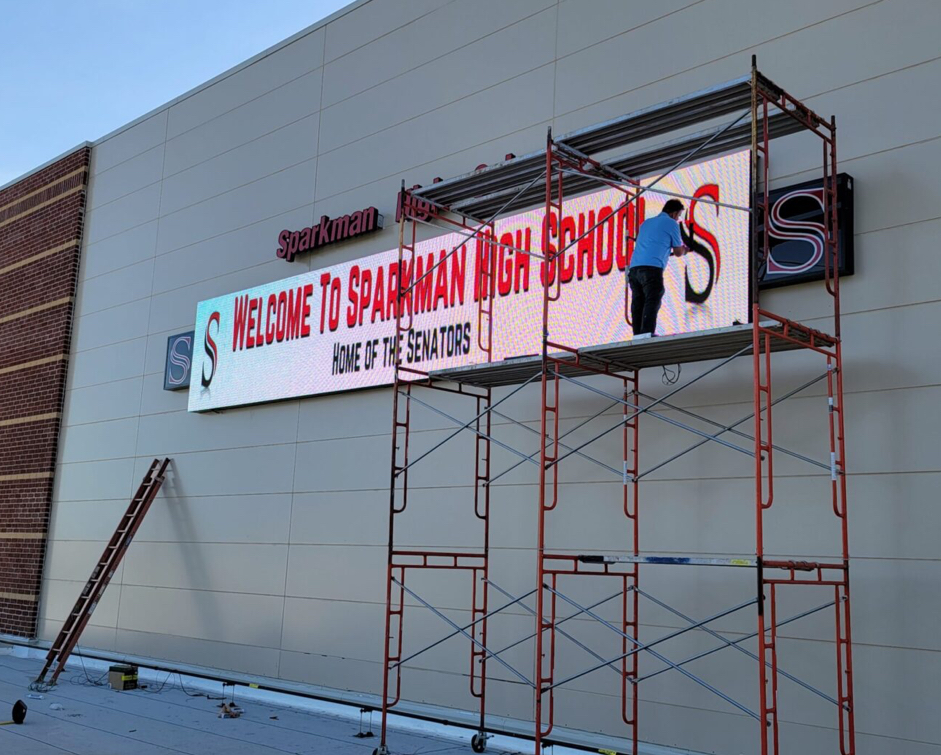 Suntronics LED installation project 1