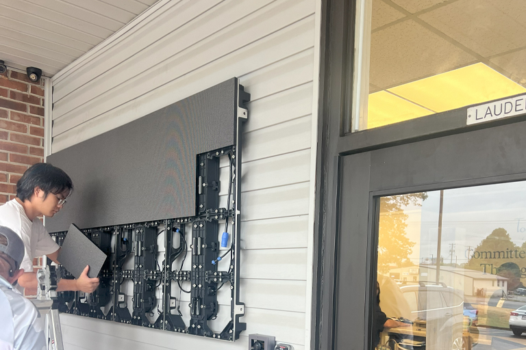 Suntronics LED installation project 8