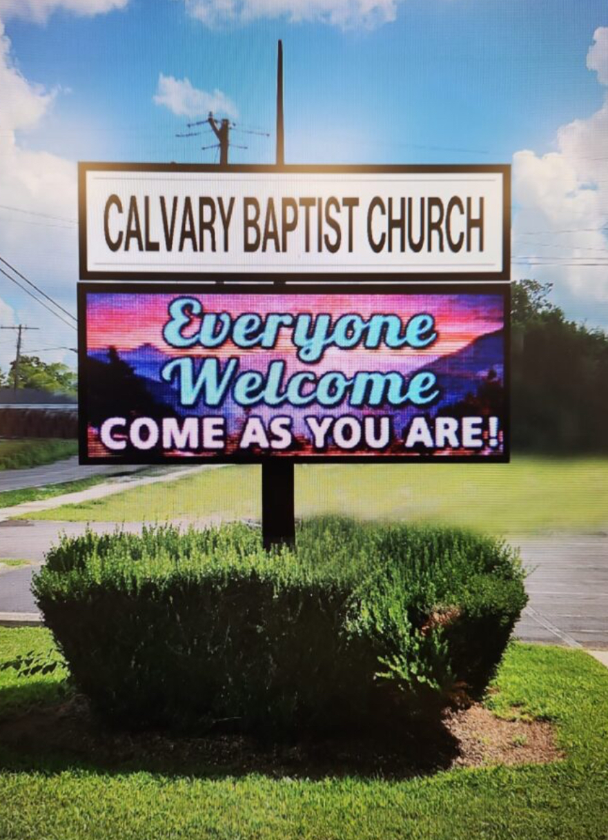 Church LED display - IMG 1092