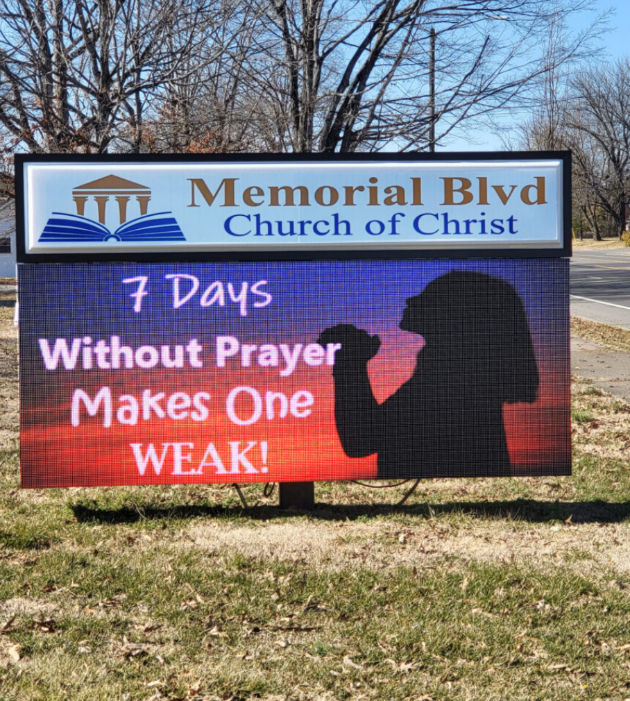 Church LED display - IMG 1096