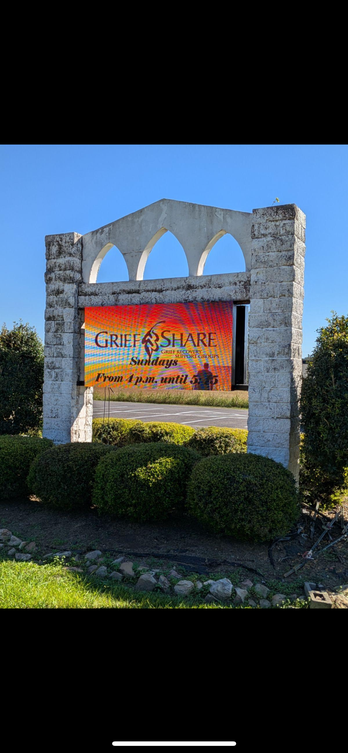 Church LED display - IMG 8490