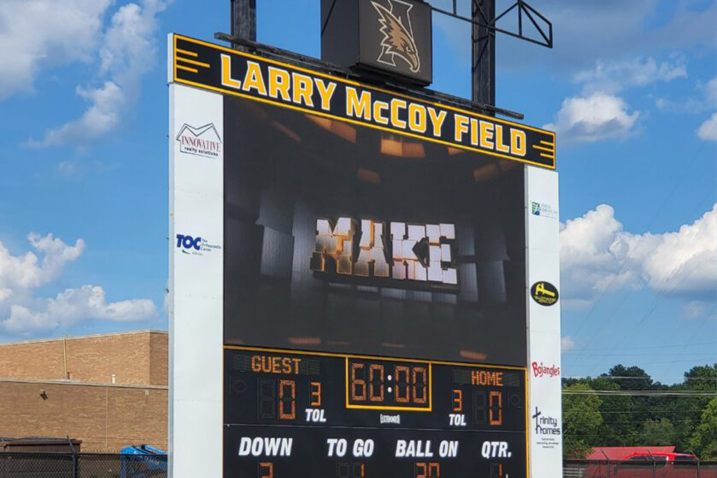 School LED display - T1